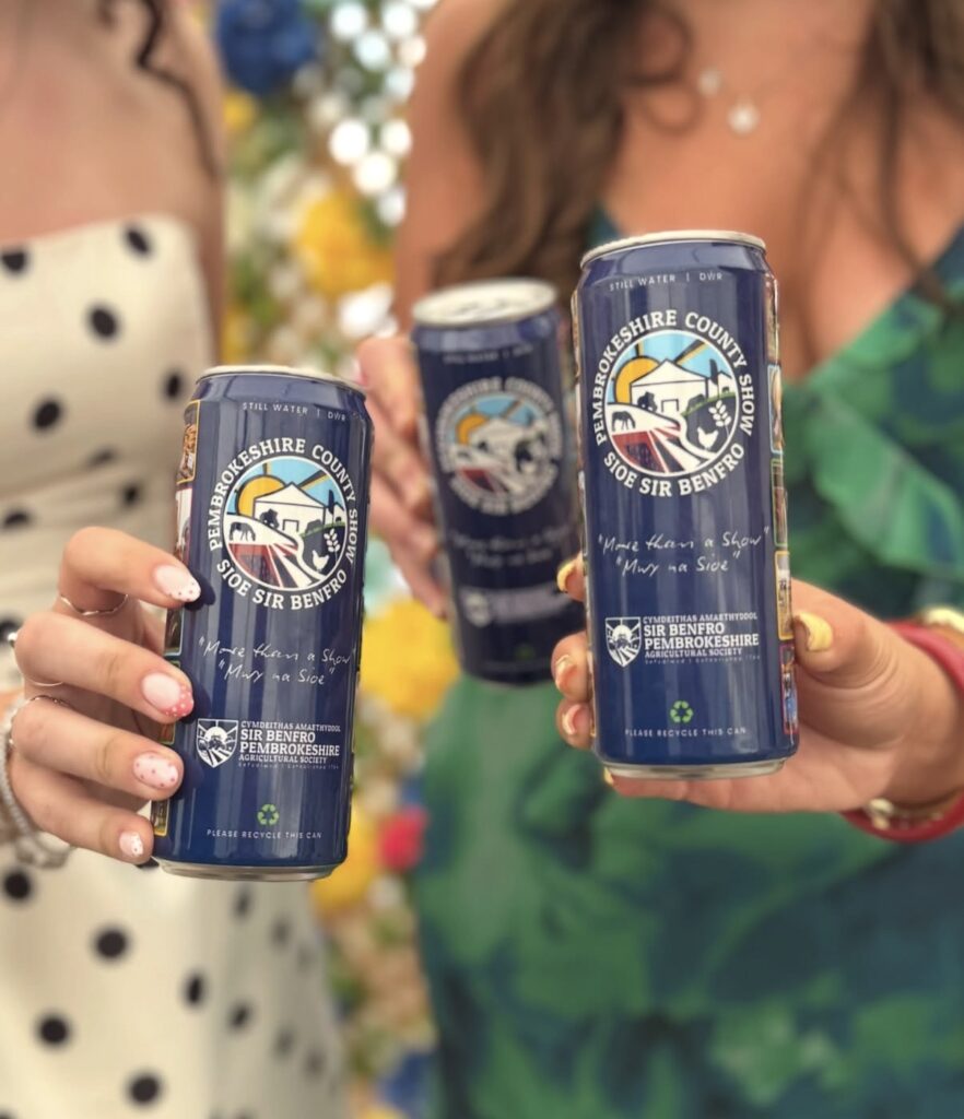 White label cans completed for the Pembrokeshire Agricultural show 2026