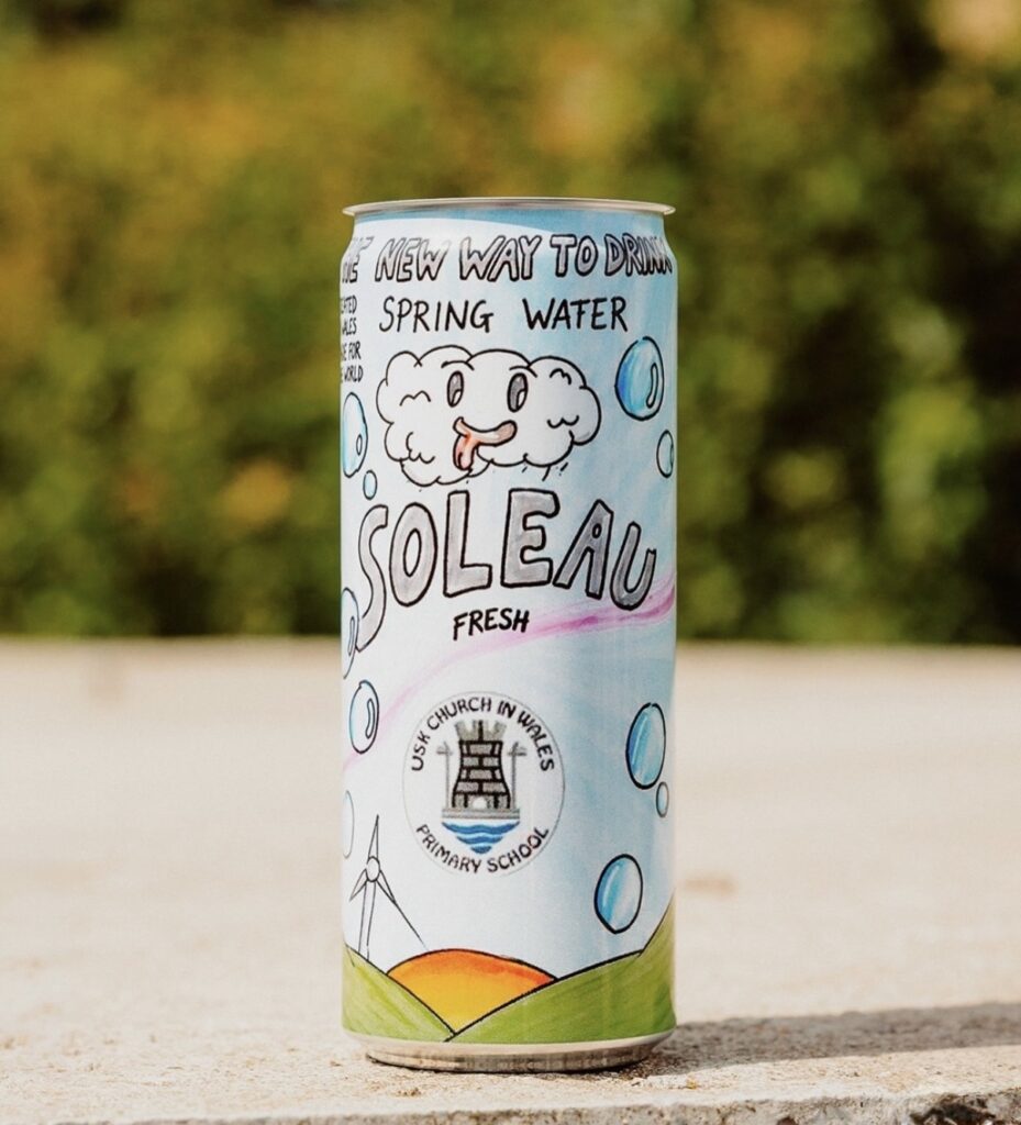 Can design for Hello Soleau, Goodbye Plastic Schools Competition